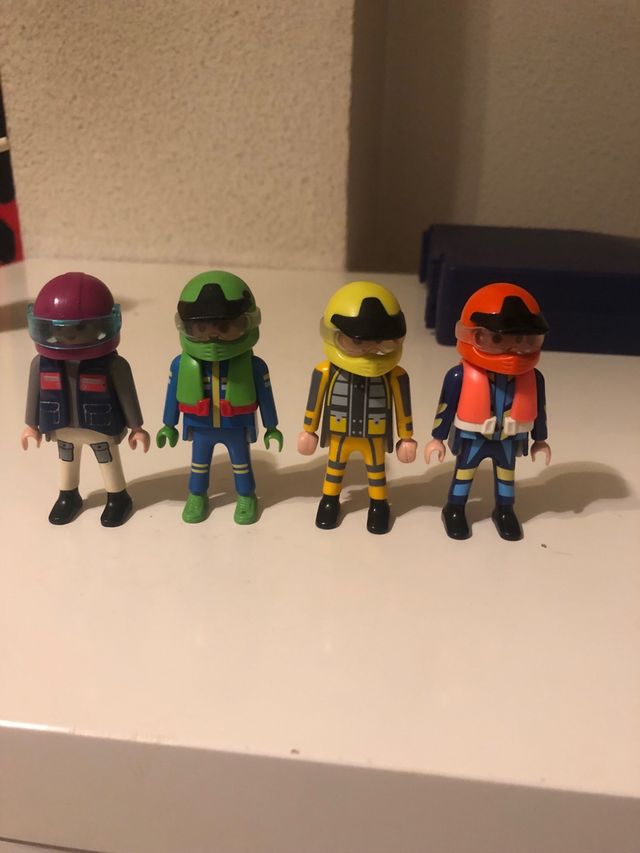 4 Pilotos Playmobil