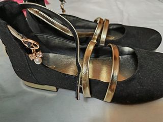 Balerinas negras niña,talla 34