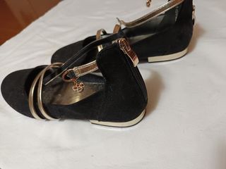 Balerinas negras niña,talla 34