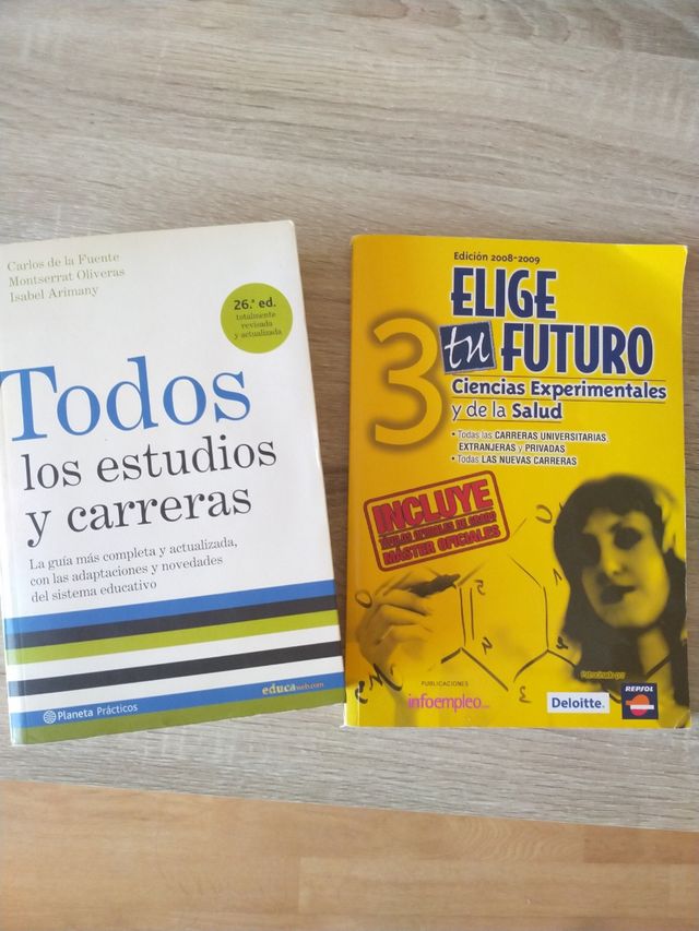 Doy Libros de estudios y carreras