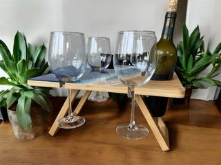 Mesa Plegable de Playa - Bambú