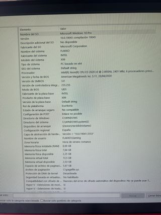 PC sobremesa NFORtec RGB con perifericos y monitor