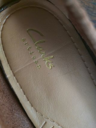 Ballerine Clarks in pelle - Marrone chiaro tabacco