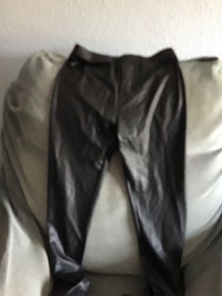 Leggings negros brillantes