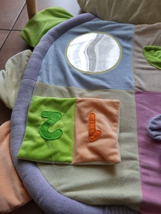 Palestrina per neonati morbida in tessuto peluche