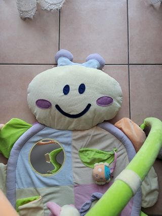 Palestrina per neonati morbida in tessuto peluche