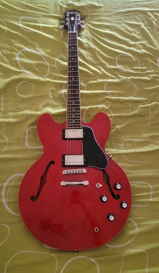 Epiphone 335 Inspired by Gibson Cherry Red 