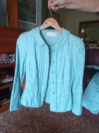 Traje Purificación GARCIA azul claro