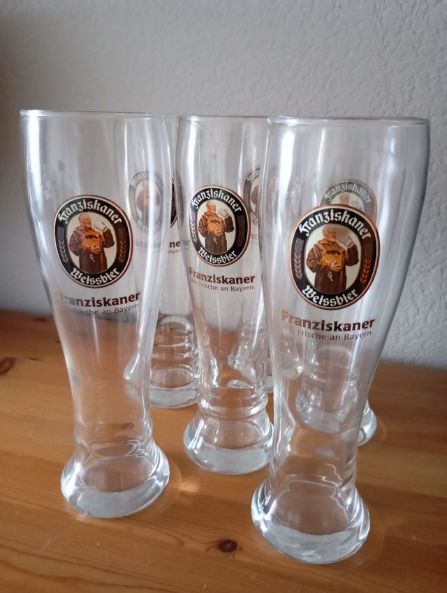 6 Copas Cerveza Franziskaner Weissbier