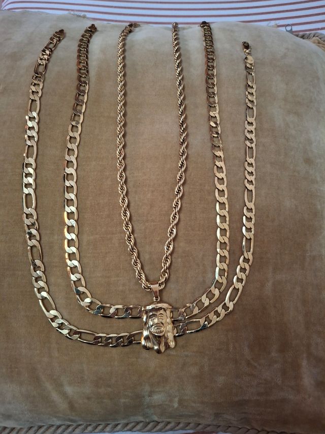 Conjuntos cadenas y pulsera Acero inoxidable...