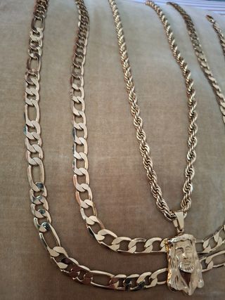 Conjuntos cadenas y pulsera Acero inoxidable...