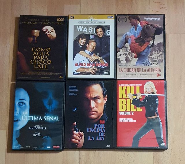 Lote 25 películas dvd hay varias fotos