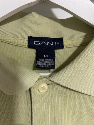 Polo Gant verde oliva - Talla M