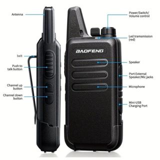 Baofeng BF-T20 Walkie Talkies x2
