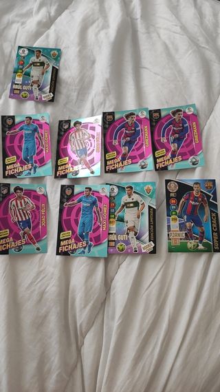 8 Cromos Adrenalyn XL Mega Fichajes