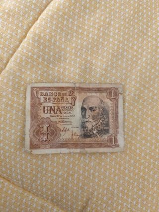 Billete 1 Peseta España 1953