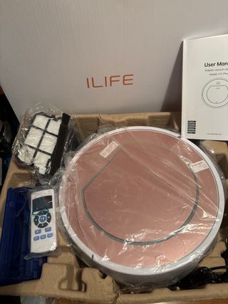 Robot Aspirador y Friegasuelos ILIFE V7s Plus