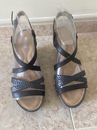 Sandalias Geox negras mujer 39