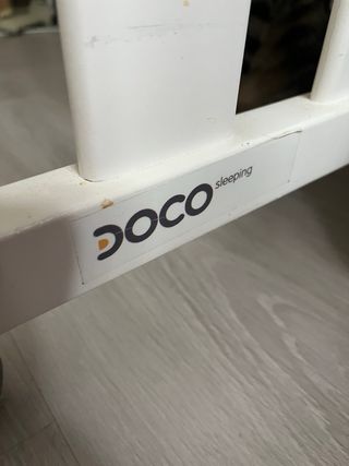 Cuna colecho Doco Sleeping - blanca y colchon