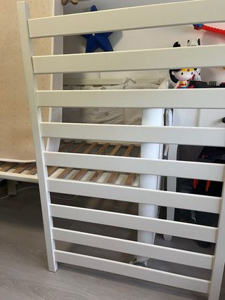 Cuna colecho Doco Sleeping - blanca y colchon