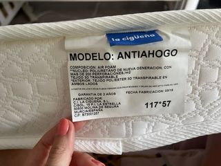 Cuna colecho Doco Sleeping - blanca y colchon