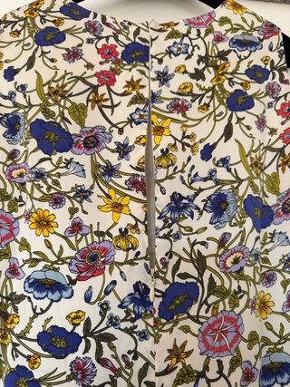 Vestido seda floral Purificacion Garcia