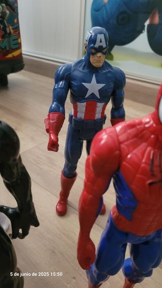 Figuras Superhéroes: Batman, Spiderman, Hulk