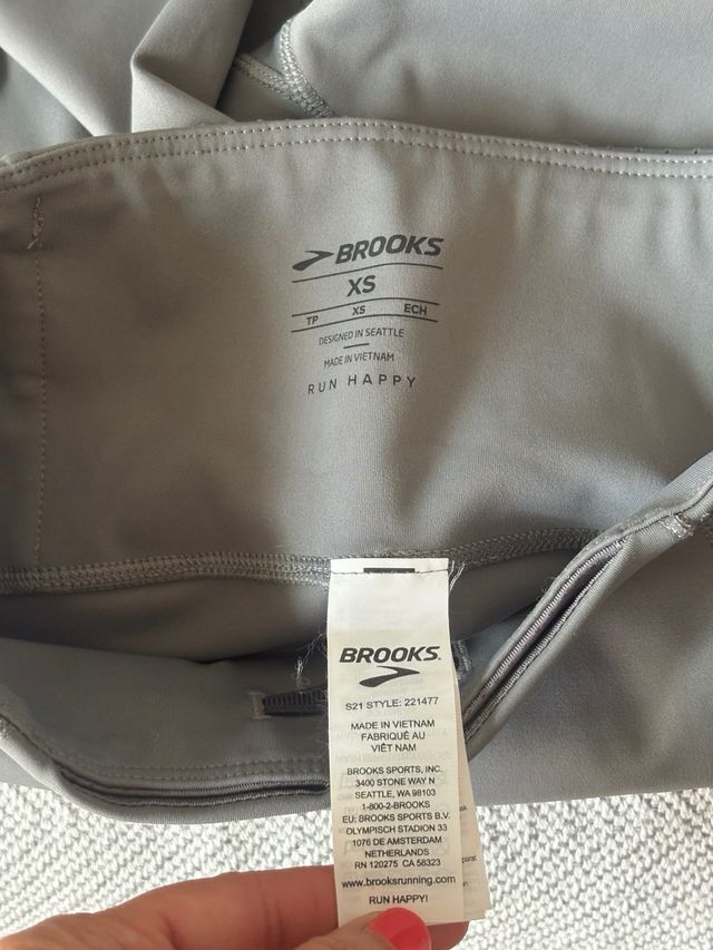 Leggins running Brooks Gris