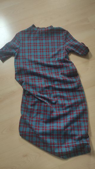 vestido cuadros