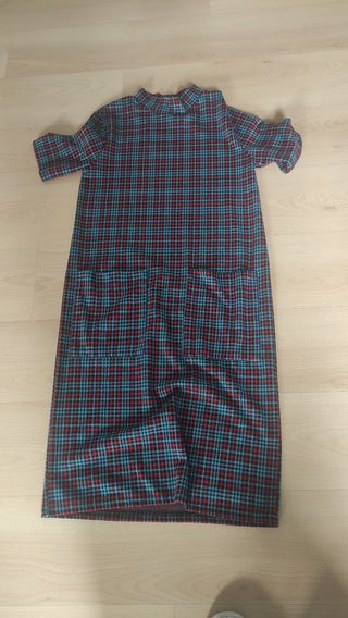 vestido cuadros