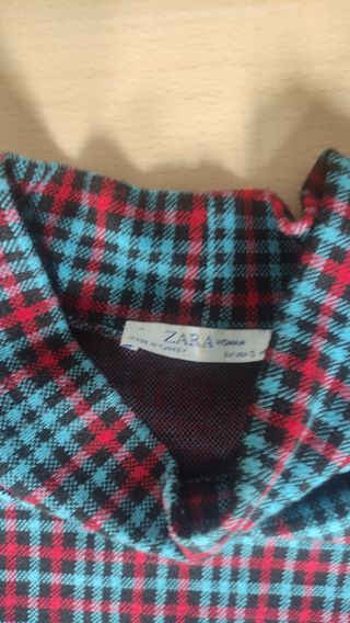 vestido cuadros