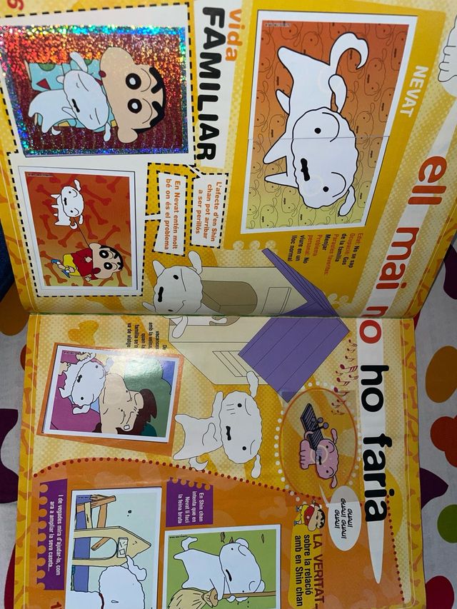 Álbum cromos Shin Chan Panini