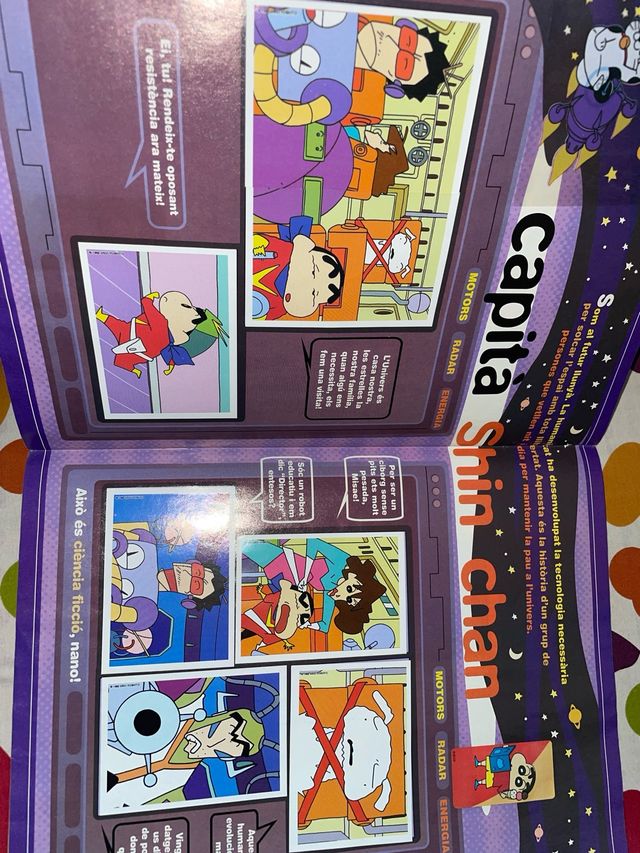 Álbum cromos Shin Chan Panini