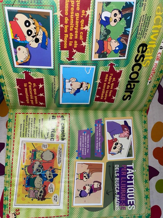 Álbum cromos Shin Chan Panini