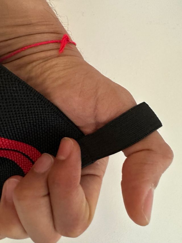  muñequeras gimnasio - protección pulgar