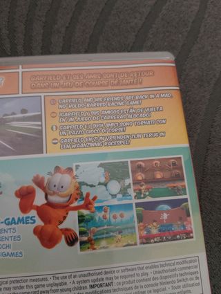 Garfield 2x1 Nintendo Switch