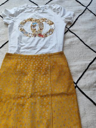Conjunto falda y camiseta