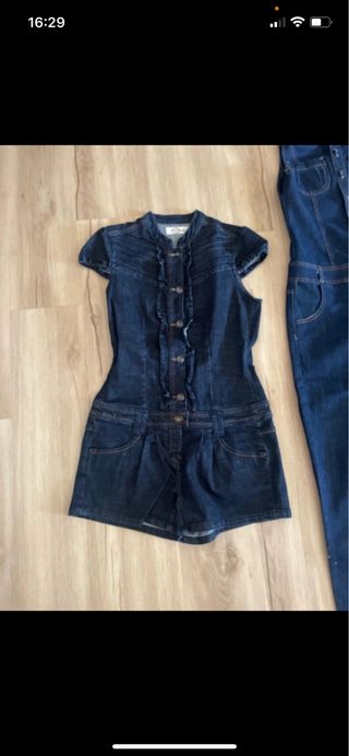 Jeans Mujer - Azul, Negro