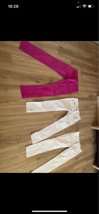 Jeans Mujer - Azul, Negro