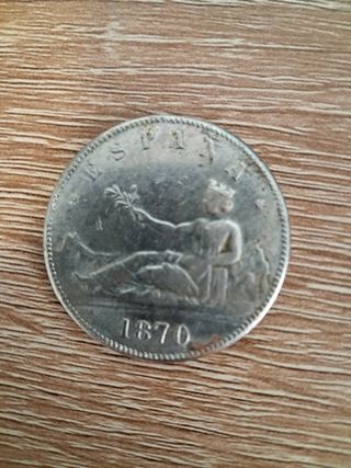 7 Monedas de plata del siglo XIX