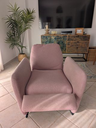 Sillón reclinable y desenfundable
