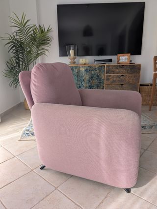 Sillón reclinable y desenfundable