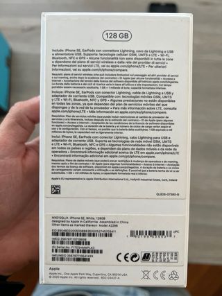 iPhone SE 2020 Blanco