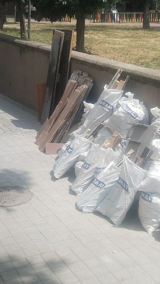 Escombros - Retirada de materiales