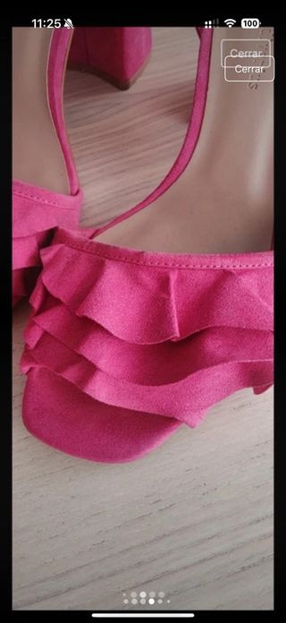 Sandalias Stradivarius rosa