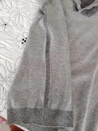 Jersey pico gris talla M