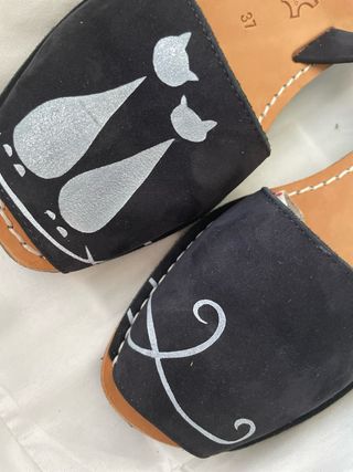 Sandalias Ria Menorca negras 37