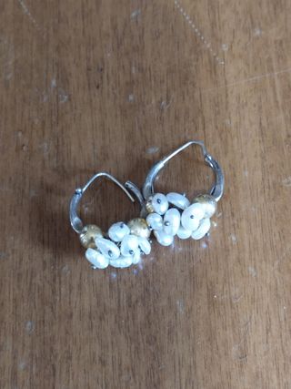 Orecchini perle oro bianco