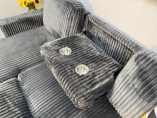 Sofá cama LUKE gris - Cómodo y elegante
