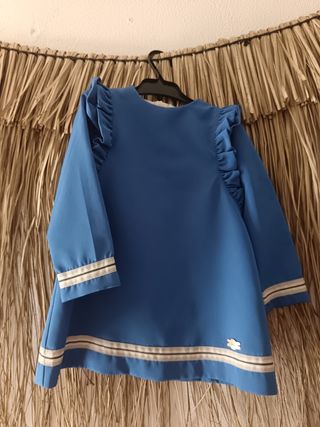 Vestido niña 2 años - Azul marino